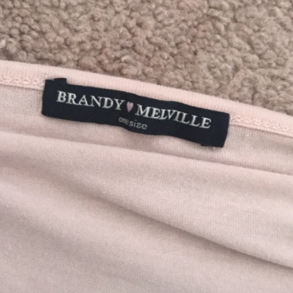 Brandy Melville Pink Halter Top - Picture 3 of 3